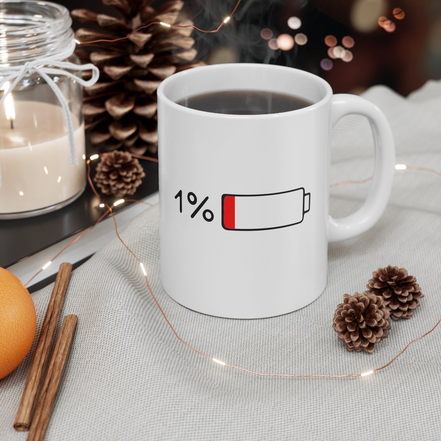 Power Outage  Ceramic Mug 11oz