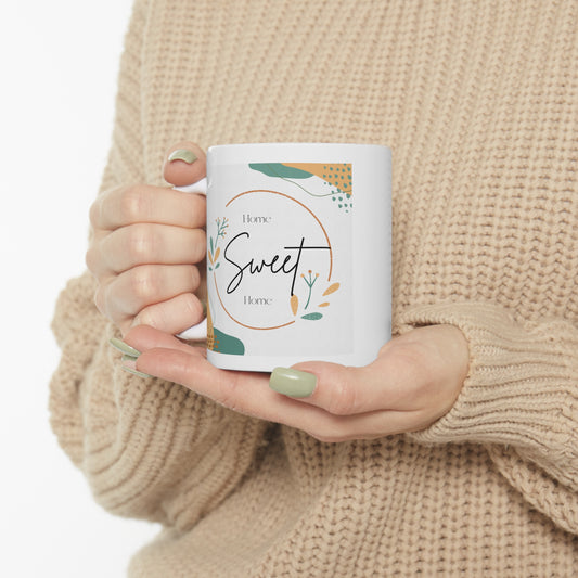 Sunshine Home Sweet Home Ceramic Mug 11oz