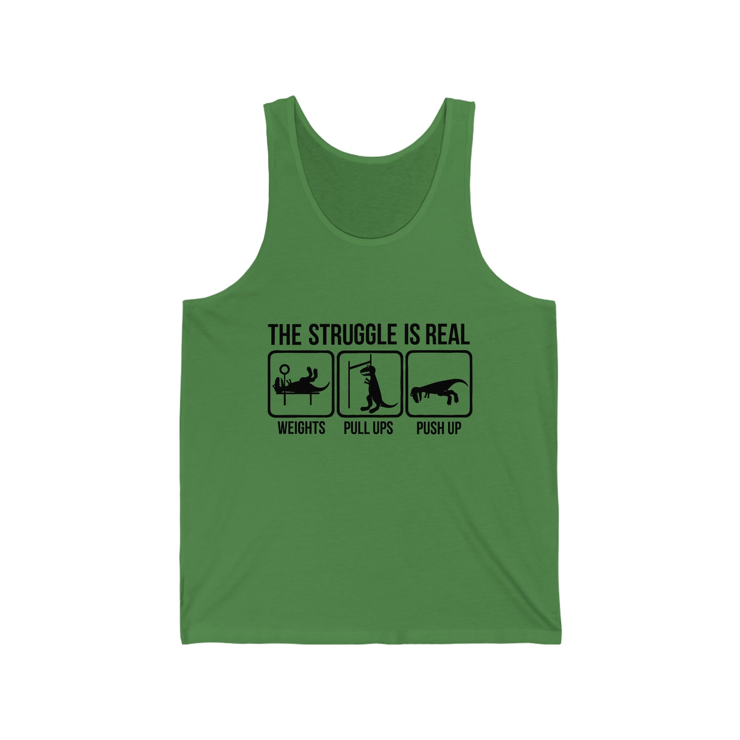Gym Funny Motivational Unisex Jersey Tank