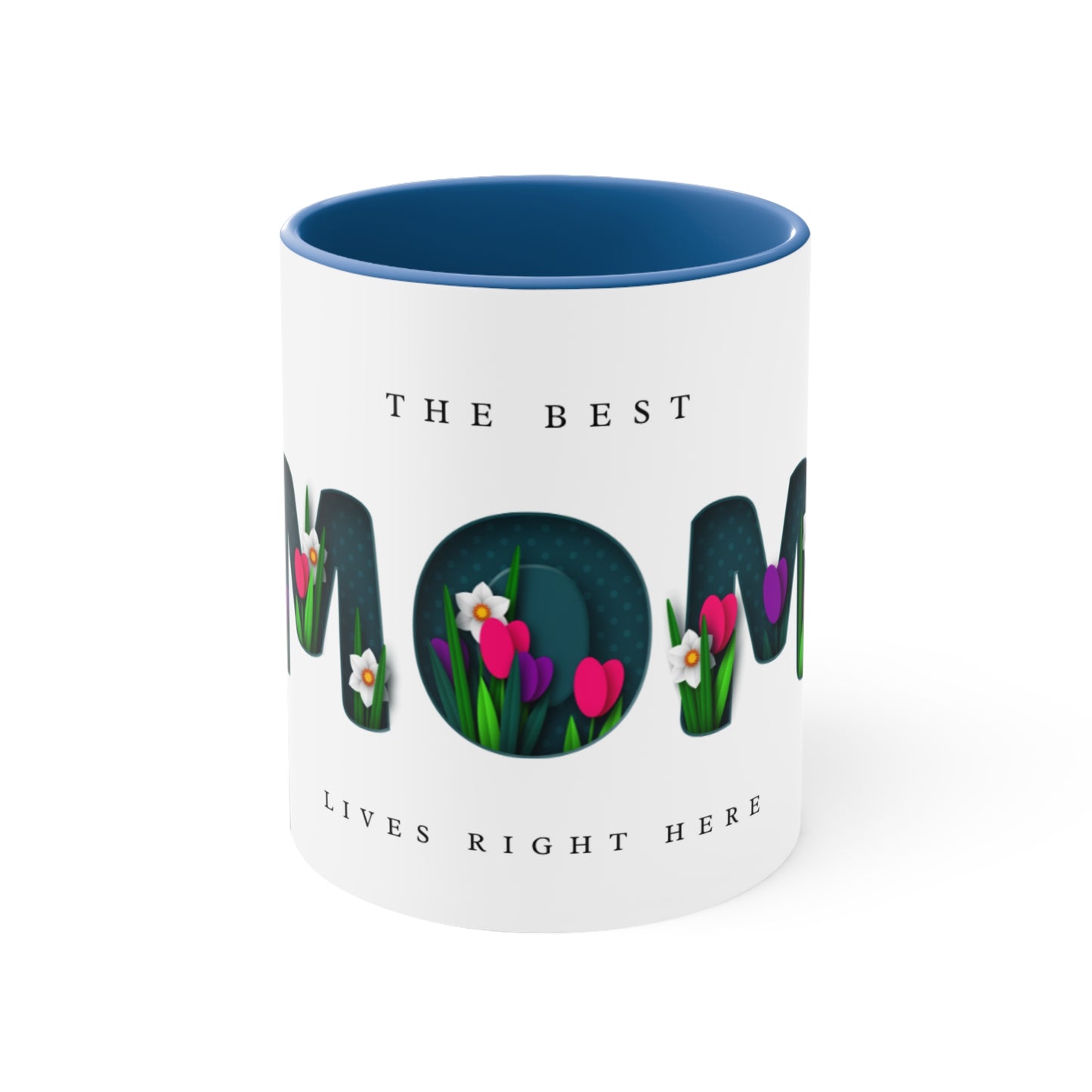 Best Mom Lives Here Mug  11oz