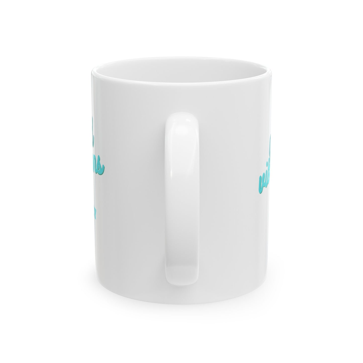 Good Vibrations Only Ceramic Mug, (11oz)