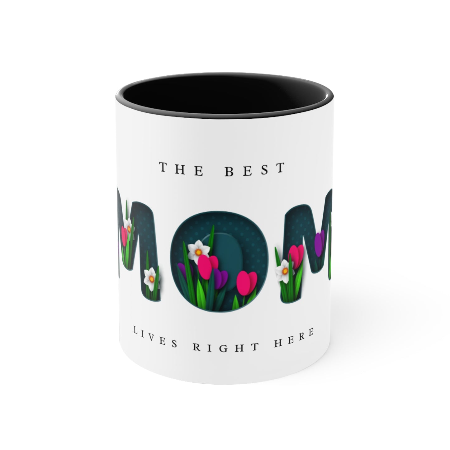 Best Mom Lives Here Mug  11oz