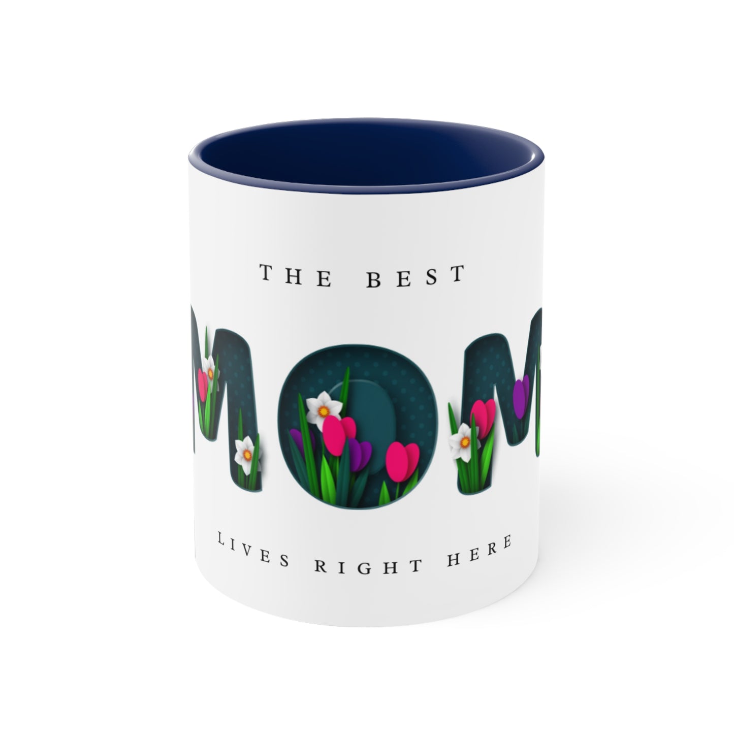 Best Mom Lives Here Mug  11oz