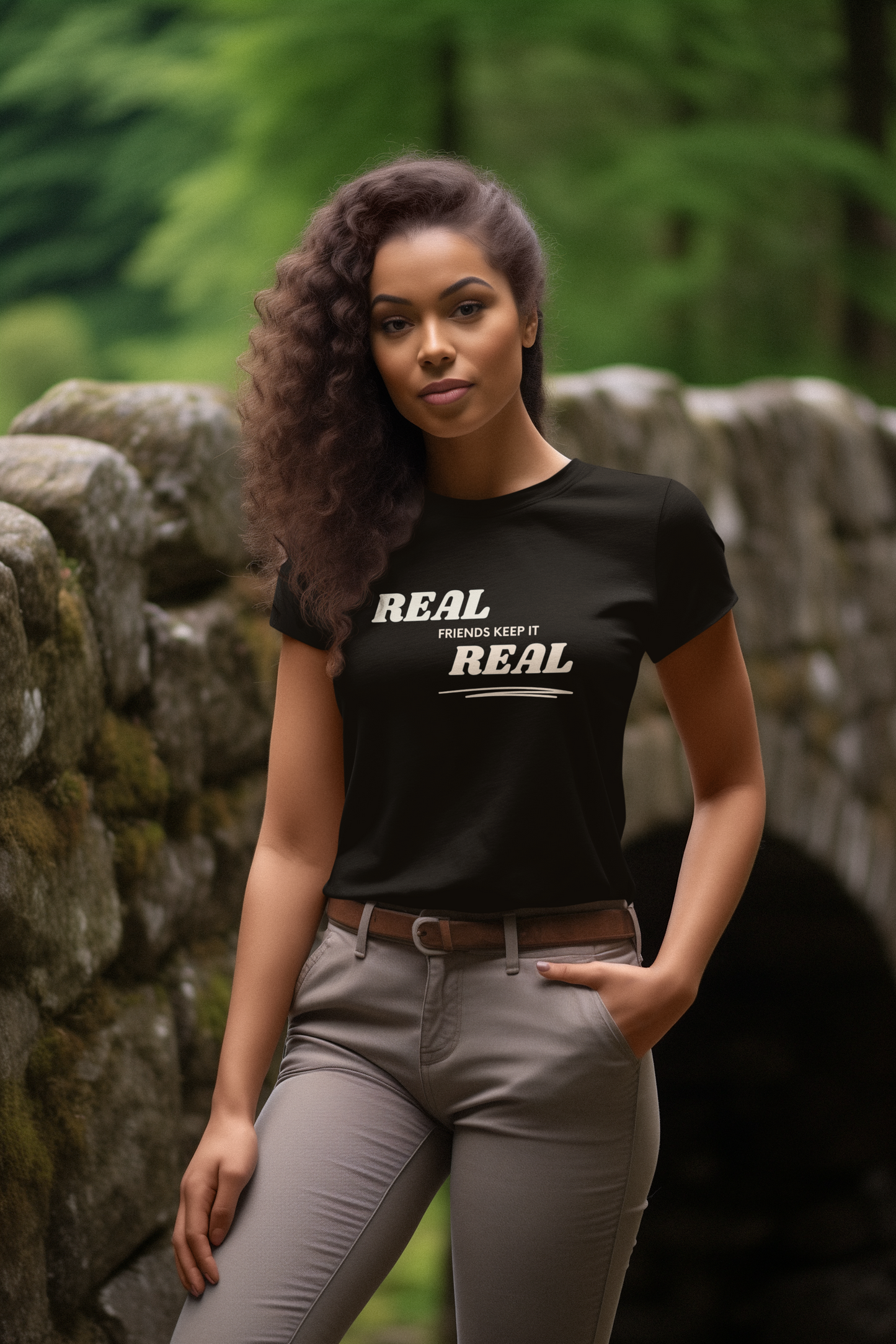 Real Friends Keep It Real Unisex Tee